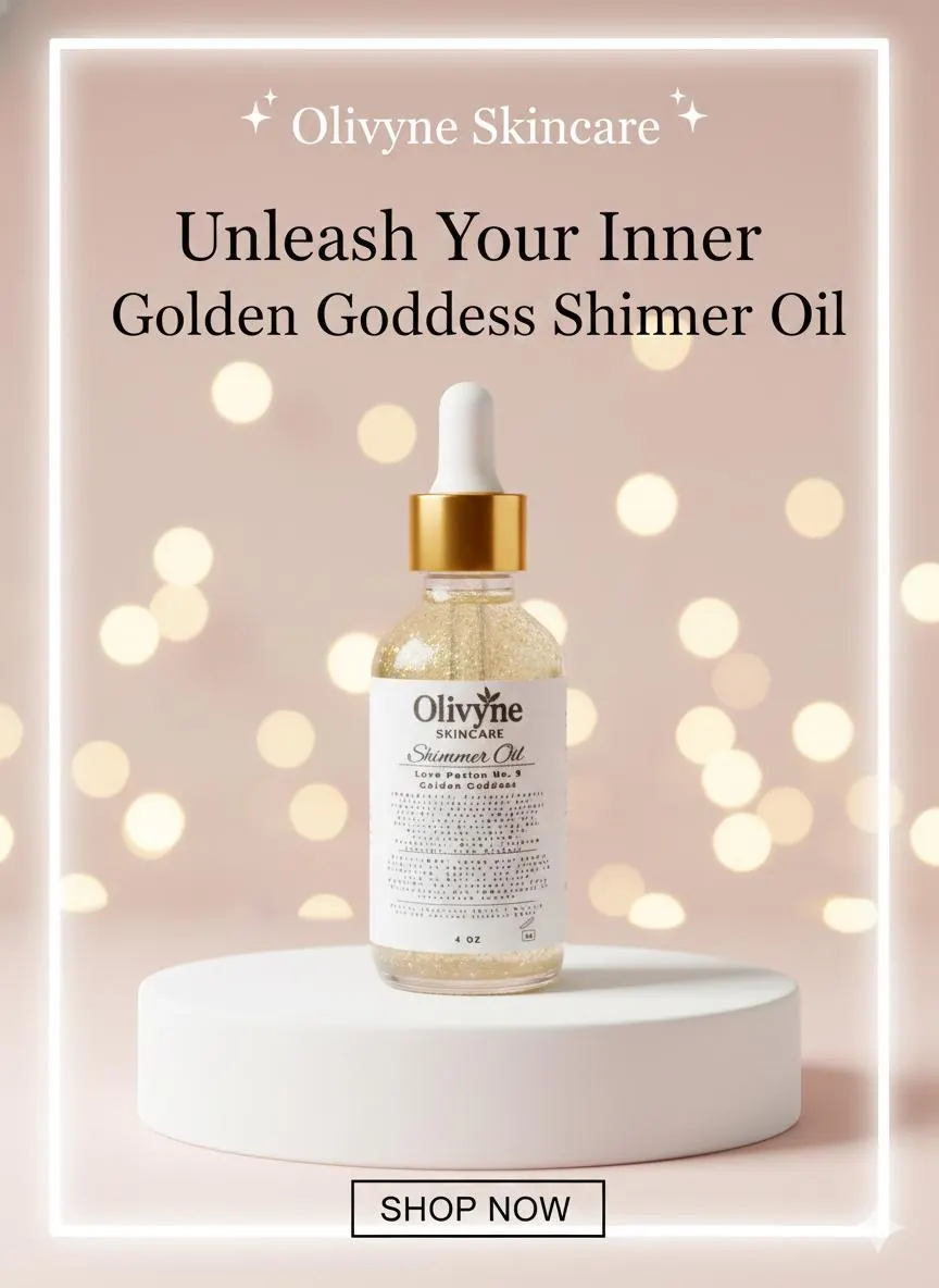 Golden Goddess  Shimmer Oil - Love Potion No. 9